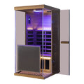 Wizzisaunas 909MX Low EMF Infrared Sauna with 4-Wavelength Red Light Therapy