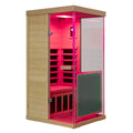 Wizzisaunas S01 Low EMF Infrared Sauna with Red Light Therapy
