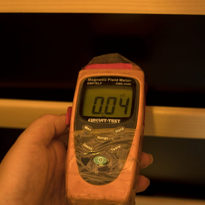 Wizzisaunas S01 Low EMF Infrared Sauna with Red Light Therapy