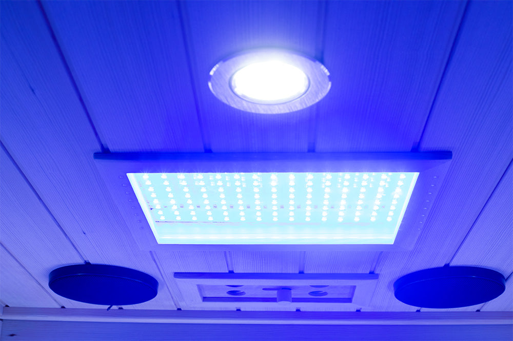 Wizzisaunas S01 Low EMF Infrared Sauna with Red Light Therapy