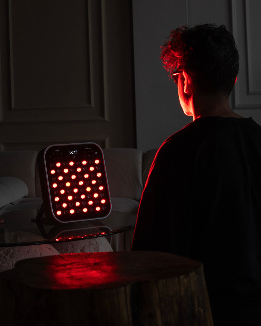 The Small Panel Red Light Therapy Device - 64 LEDs, 6 Wavelengths