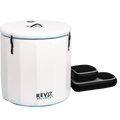 RevX Inflatable Cold Plunge Barrel with Inflatable Steps