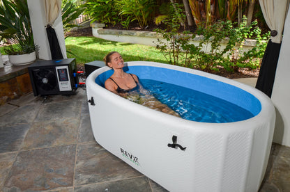 RevX Inflatable Cold Plunge Tub Deluxe