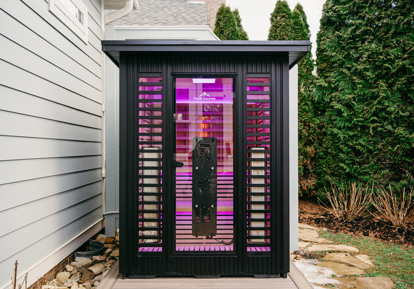 Outdoor Infrared Saunas