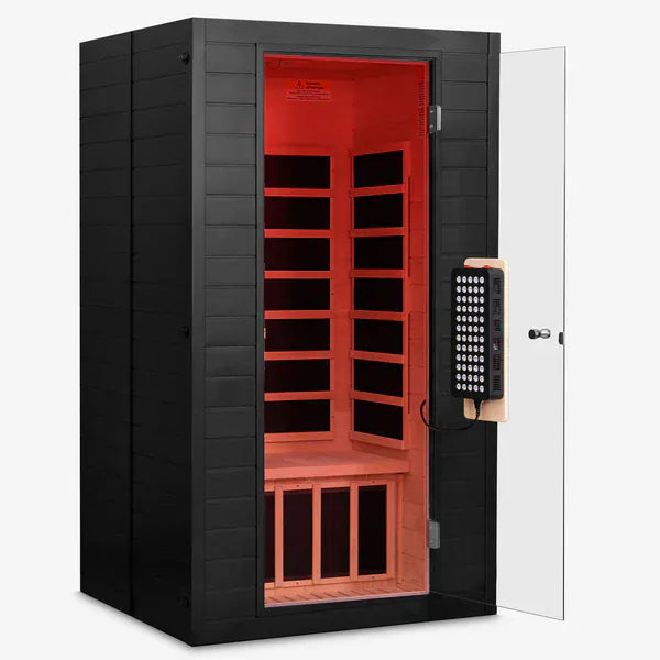 Neptune Full Spectrum Infrared & Red Light Therapy Sauna – 1–2 Person