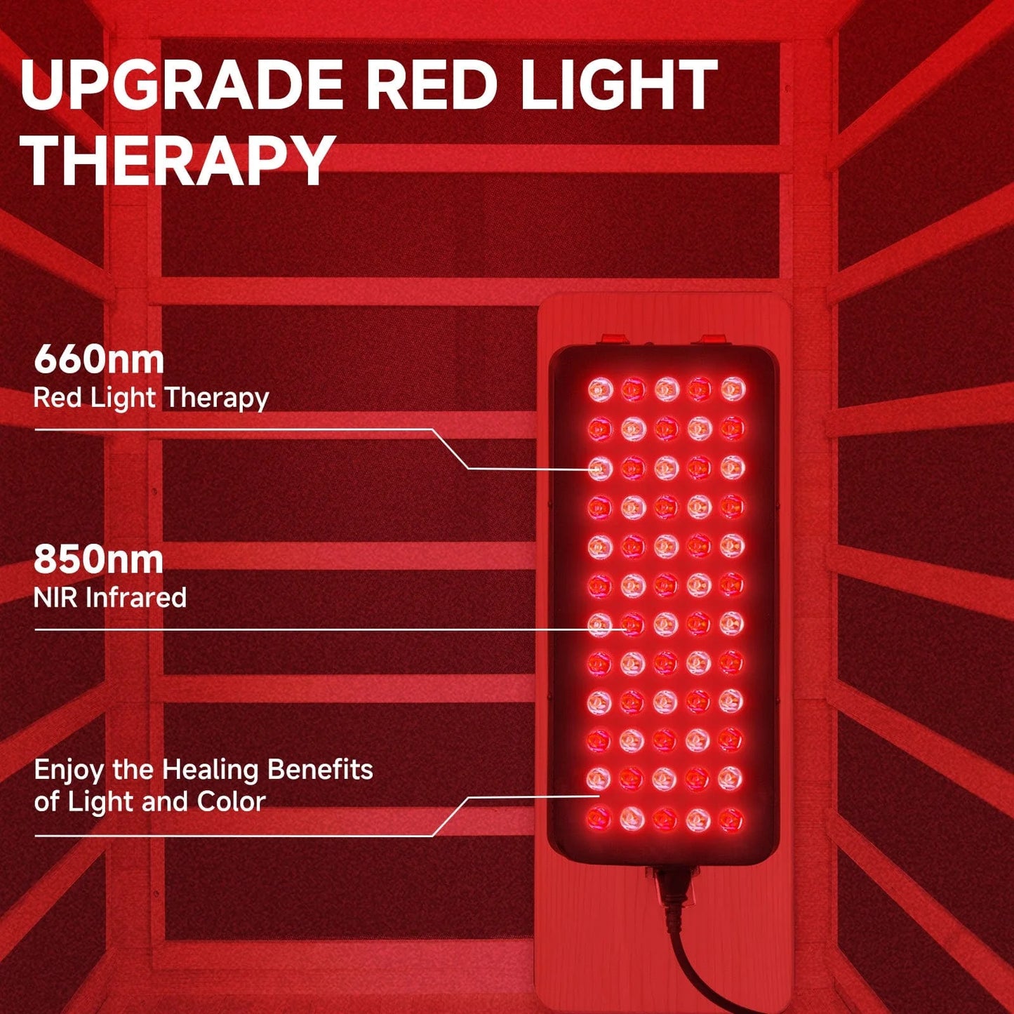 Neptune Full Spectrum Infrared & Red Light Therapy Sauna – 1–2 Person