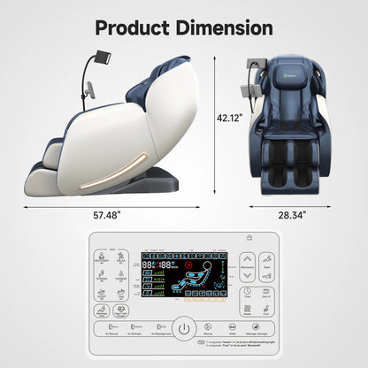 Favor-06 2026 Upgraded 3D SL-Track Zero Gravity Massage Chair