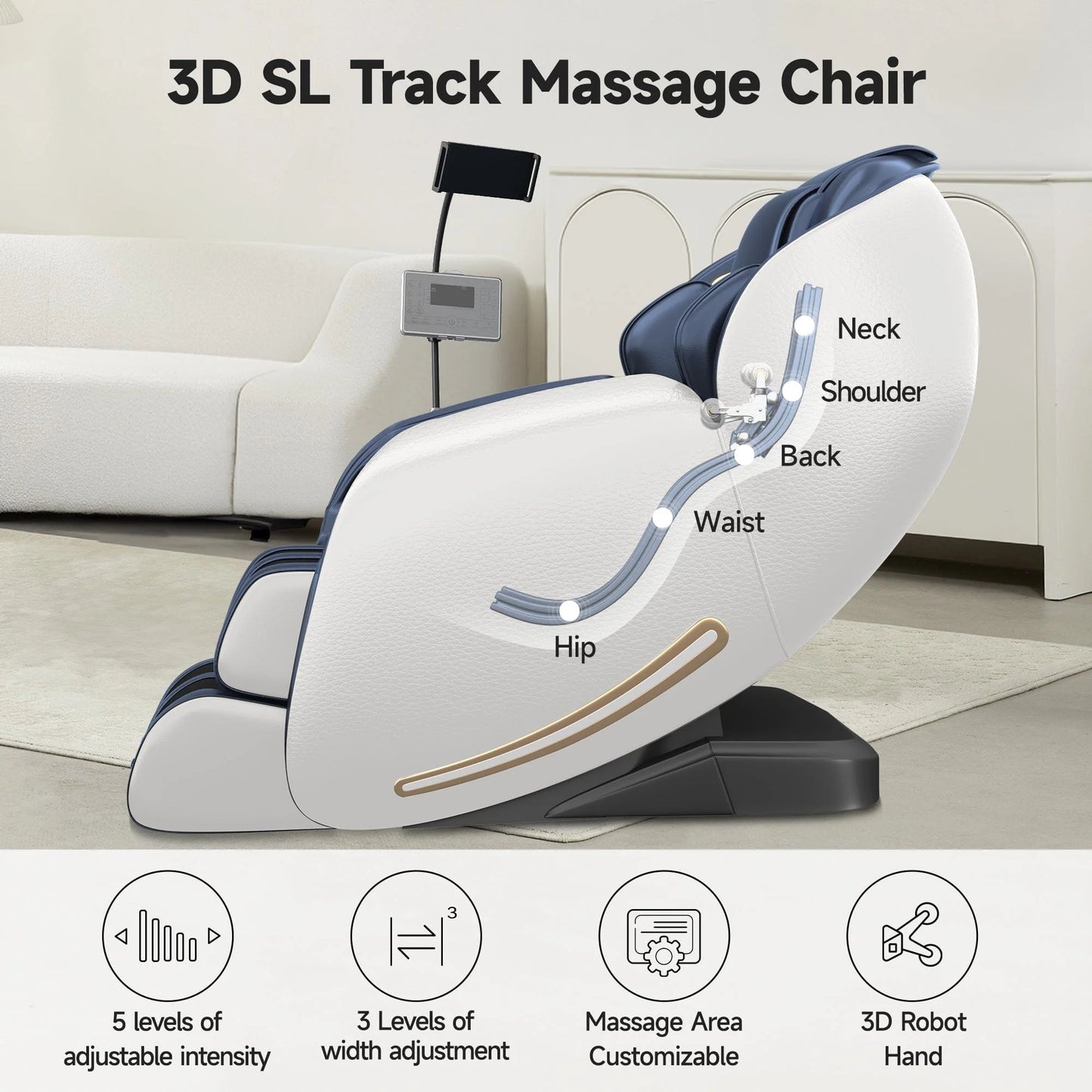 Favor-06 2026 Upgraded 3D SL-Track Zero Gravity Massage Chair