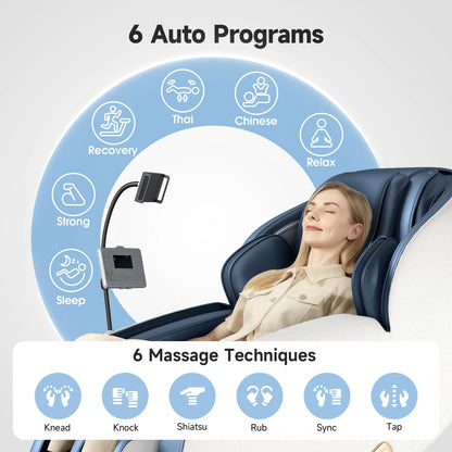 Favor-06 2026 Upgraded 3D SL-Track Zero Gravity Massage Chair