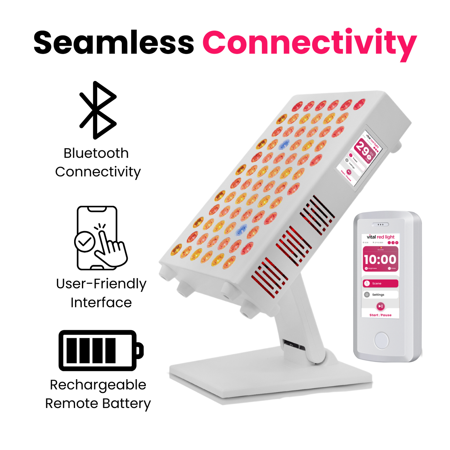 Vital PRO 2.0 – Professional 9-Wavelength Red Light Therapy Panel