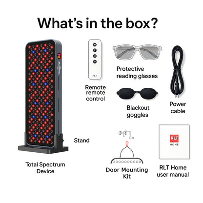 Total Spectrum COMPACT – 7-Wavelength Red Light Therapy Panel (216 LEDs)