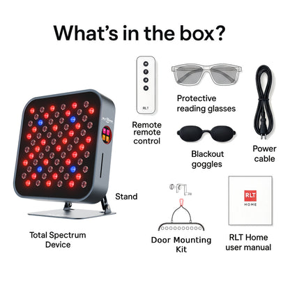Total Spectrum MINI Red Light Therapy Panel - 72 LEDs, 7 Wavelengths