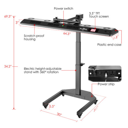 Total Spectrum ULTRA Full-Body Red Light Therapy System