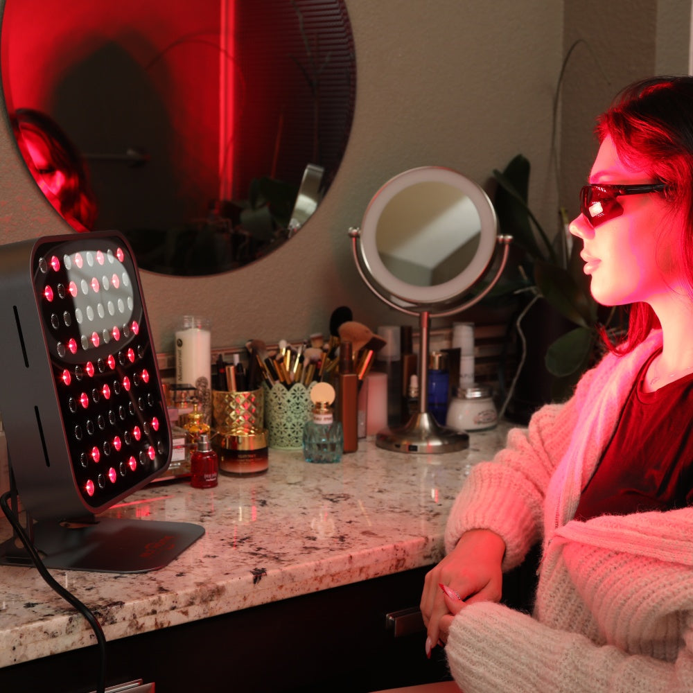 Total Spectrum MINI Red Light Therapy Panel - 72 LEDs, 7 Wavelengths