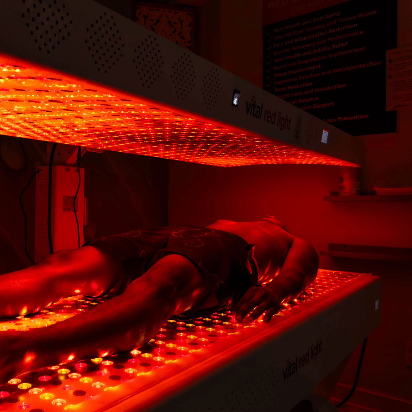 Vital Bed – Full-Body Red Light Therapy System