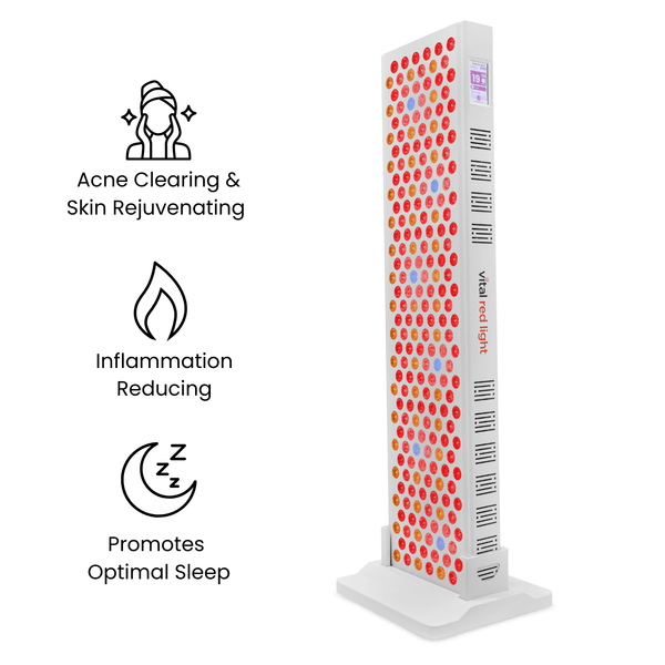 Vital Elite 2.0 – 9-Wavelength Full-Body Red Light Therapy Panel