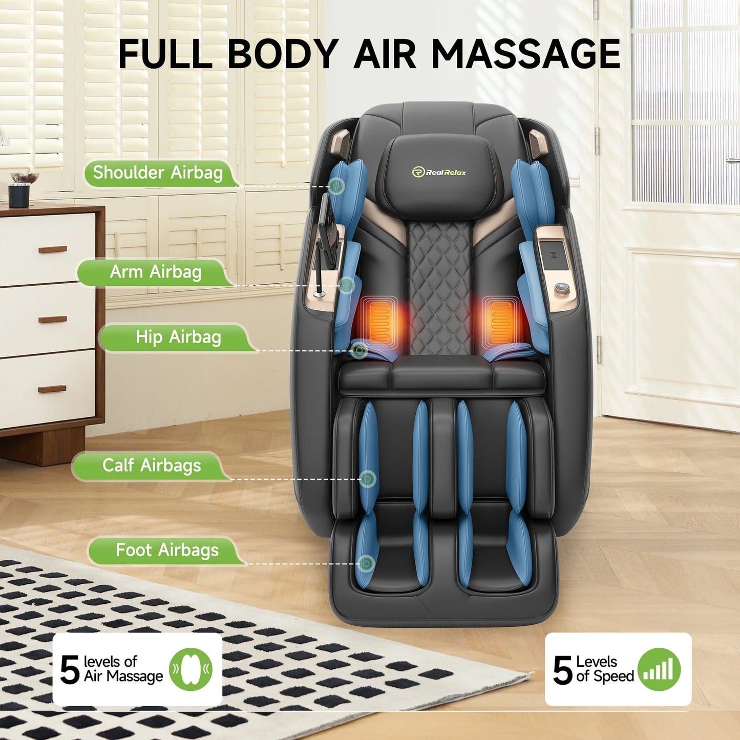 PS5200 4D Zero Gravity Massage Chair
