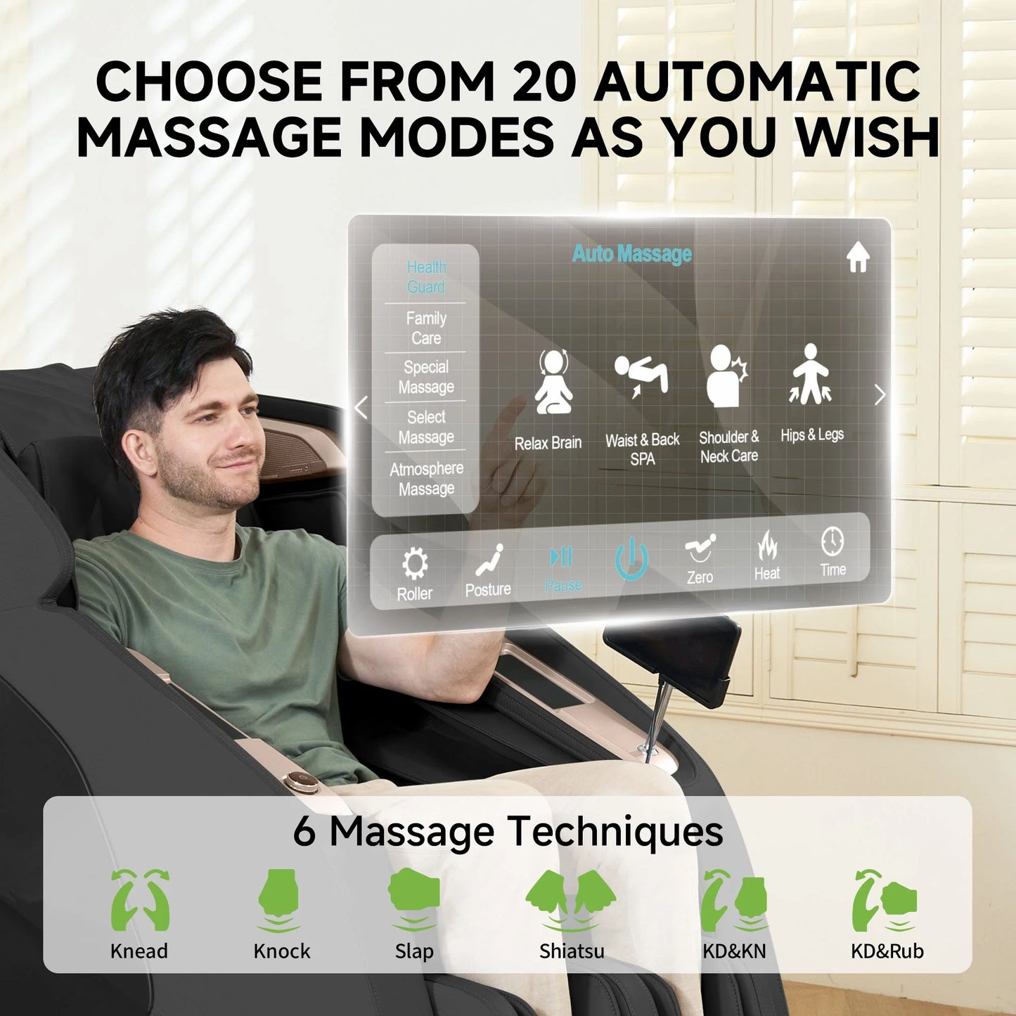 PS5200 4D Zero Gravity Massage Chair