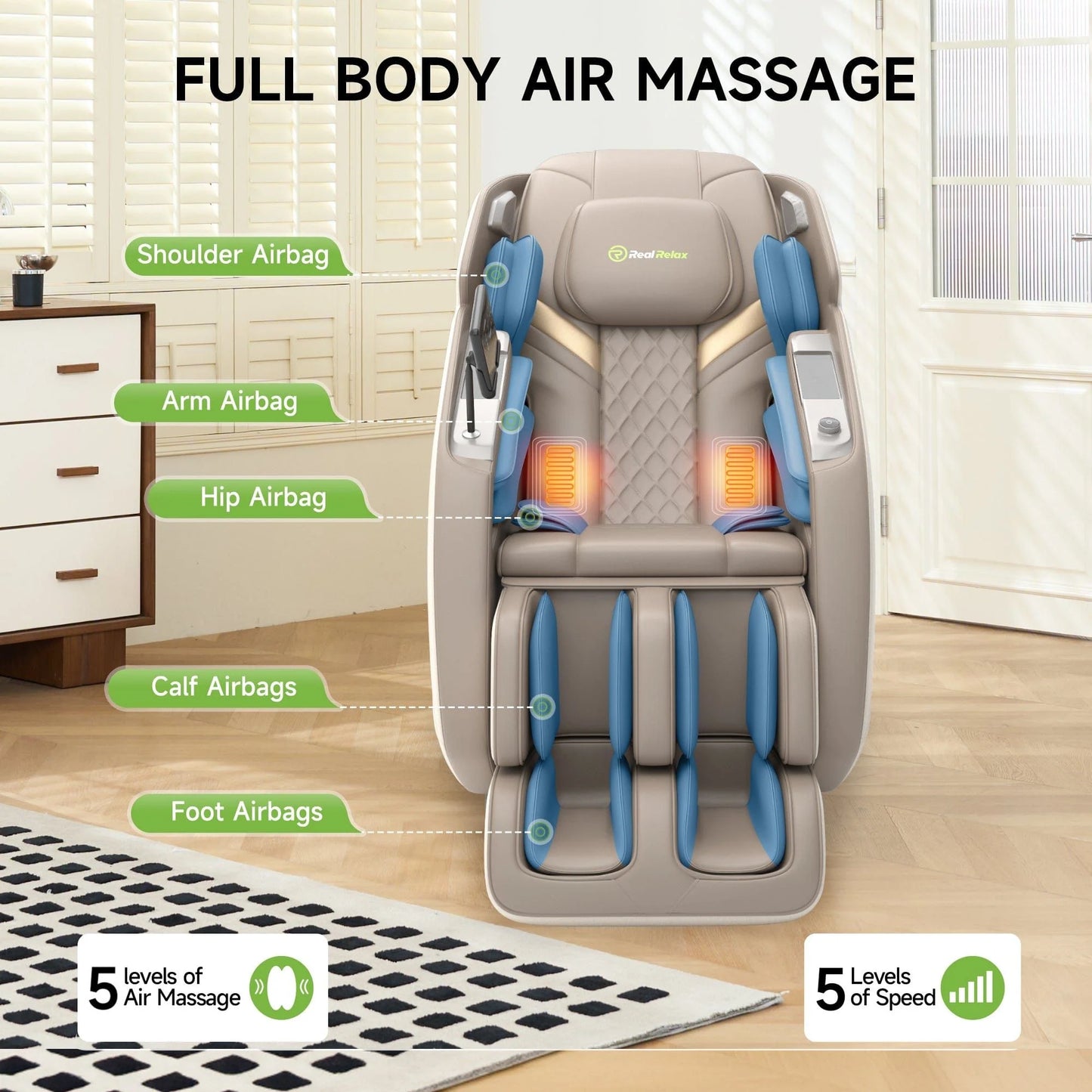 PS5200 4D Zero Gravity Massage Chair