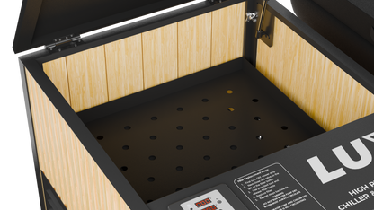 RevX Acrylic X Tub Cold Plunge with LUX High Performance Chiller and Filtration System